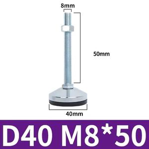 M8 M12 M16 M20 резиновые оцинкованные стальные антивибрационные Регулируемые выравнивающие ножки для верстака - Product Image 4