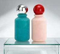 Flacon de parfum en verre floqué haut de gamme 50 ml avec logo et emballage personnalisés