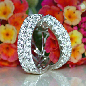 Openwork Ear <b>Cuff</b> for Women Sparkling Pave Style Stone Fashion Ear Jewelry Daily Wear - Product Image 5