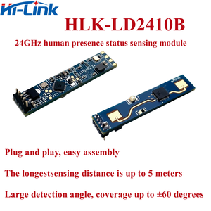 WGZX HiLink 24G HLK-LD2410B MmWave Human Respiration Radar <strong>Sensor</strong> Motion <strong>Module</strong> With BLE App <strong>Microwave</strong> Human Presence Radar Se - Product Image 2