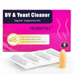 Борная кислота суппозитории таблетки Вагинальные суппозитории от производителя, облегчение дрожжевой инфекции BV yoni pops ph balance