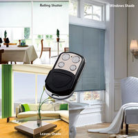 YET177 Control Remoto Universal Inteligente de 4 Botones y Código Variable de 433M con Carcasa Metálica