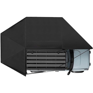 Parasol de voiture en forme d'éventail à 360 degrés pour le camping en plein air, avec double poteaux et tiges de support, tissu Oxford résistant aux UV, <span class=keywords><strong>tente</strong></span> pare-soleil pour voiture - Product Image 6