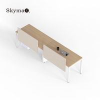 Skymax bureau chaise de bureau poste de travail espace de travail bureau d'ordinateur poste de travail côté unique bureau