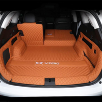 Tapis de coffre de voiture en cuir pour Xpeng G9 2022 2023 2024 2025 2026 2027 – Protection de coffre arrière automobile