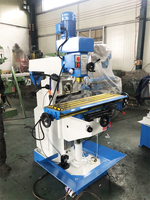 ZX6350 fraiseuse de table manuelle de haute précision mini perceuse de fraisage verticale fournie pour le travail des métaux
