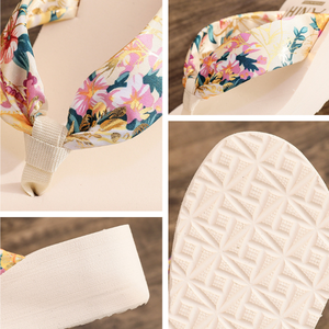 2026 New <b>Summer</b> Fashion Ladies Platform Beach Flip Flops Wedge <b>Slippers</b> for Women PVC PU Rubber Women's <b>Summer</b> Flat Shoes 1pcs - Product Image 4