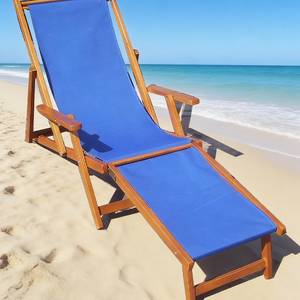 Sillón Clásico Europeo con Respaldo Ajustable, Hecho a Medida, Material Oxford con Protección UV para Terraza de Piscina - Product Image 2