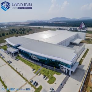 Construction d'usines préfabriquées Lanying, structures en acier personnalisées, bâtiments de conception moderne - Product Image 2