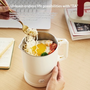 غلاية سفر كهربائية 300 واط 110/220 فولت للماء والشاي والقهوة صغيرة قابلة للطي للاستخدام الخارجي محمولة - Product Image 4