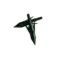 Tir à l'arc Pêche Flèche Points Chasse Tir Bowfishing Flèches 125grain Poisson Point Flèche Tête Deux Lames Broadheads
