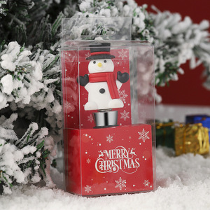 Christmas Santa <b>Wine</b> Stopper <b>Plastic</b> <b>Bottle</b> Seal Party Favor Decoration - Product Image 4