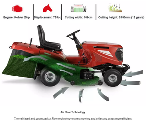 Diskon mesin pemotong rumput profesional 15 20 25 HP - Product Image 4