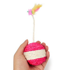 Kinghon Funny <b>Interactive</b> Indoor <b>Cat</b> Scratcher Self-Helming Feather Mouse <b>Toy</b> Anti-Boring Artifact for Kitten Pet Chew <b>Toys</b> - Product Image 5
