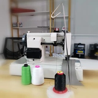 Machine à coudre miniature portative de qualité supérieure pour usage domestique, légère, automatique et compacte