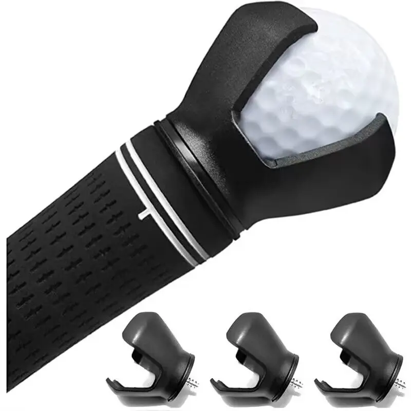 Colher de bola de golfe para produtos de golfe, colher de bola de golfe, mini colher de bola, garras de plástico resistente