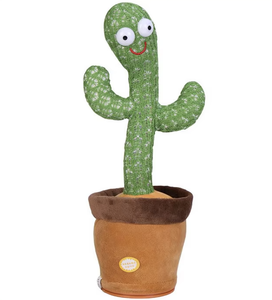 Newest Mexico Dancing Cactus <b>Plush</b> <b>Toys</b> Funny Recording Singing Dancing <b>Plush</b> Cactus - Product Image 5
