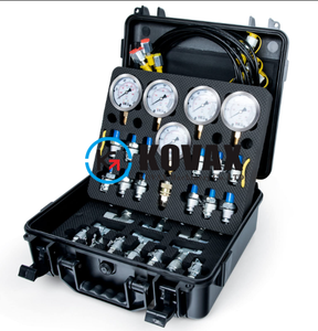 Hidrolik basınç <span class=keywords><strong>Test</strong></span> kiti 5 basınç göstergeleri 13 <span class=keywords><strong>Test</strong></span> parçaları 14 Tee konnektörler 5 <span class=keywords><strong>Test</strong></span> hortumları ekskavatör ölçer kiti - Product Image 3