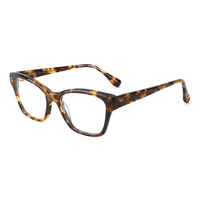 Vente en gros montures de lunettes classiques en acétate monture carrée lunettes de mode anti-lumière bleue montures en acétate optique de créateur pour hommes