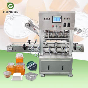 Selladora Rotativa de Vasos y Botellas de Plástico para Deli, Selladora de Papel de Aluminio para Yogur, Máquina Selladora de Envases Calientes - Product Image 1