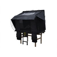 Bâche latérale en aluminium RTT à ouverture latérale, rigide, en nid d'abeille, avec TPU transparent, 18 cm, OEM 4x4