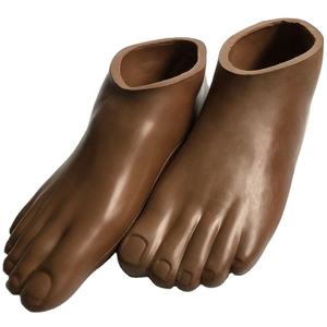 Penutup Kaki Implan Kaki Buatan Kustom Kaki Palsu Coklat/Krem untuk Amputee - Product Image 2