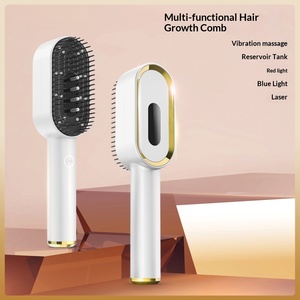 Peigne de massage capillaire USB entièrement automatique, multifonctionnel, pour usage domestique, lisseur de cheveux, vente en gros d'usine, GZ RTS, commande mixte en vrac - Product Image 2