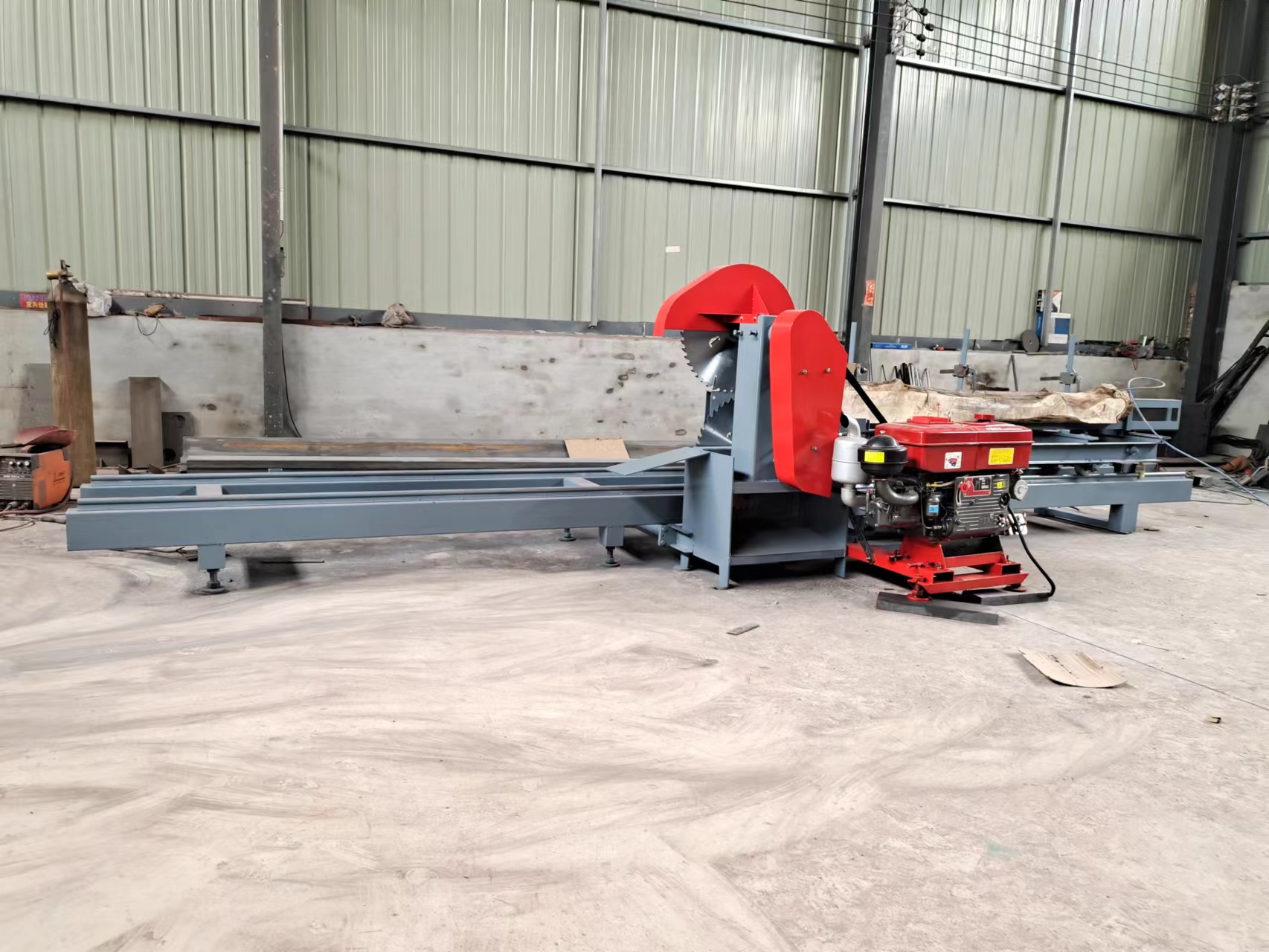 saw machine for diecut 2m