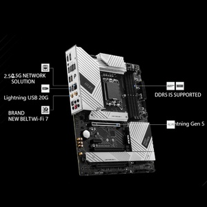 Msi PRO 256 MAX WIFI 7 Multi-Interfaz ATX LGA1700 4 * DDR5 7800 GB + - Product Image 3