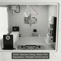 Máquina de Electrohilado Económica LT-SE 30kV, Compacta de Sobremesa, para Producción de Nanofibras, Diseño sin Mangueras, para Laboratorio Universitario