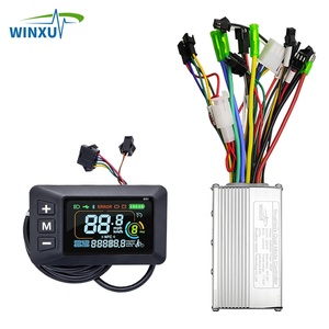 คอนโทรลเลอร์มอเตอร์ไร้แปรงถ่านสำหรับจักรยานไฟฟ้า 24V 36V 48V 250W 350W 15A รุ่น G51-1S พร้อมหน้าจอแสดงผลสี สำหรับจักรยานไฟฟ้าและสกู๊ตเตอร์ไฟฟ้า - Product Image 1