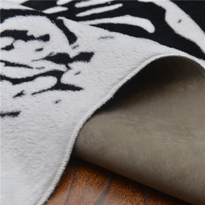 Style moderne irrégulière zèbre résistant aux taches artificielle <span class=keywords><strong>tapis</strong></span> de luxe - Product Image 5