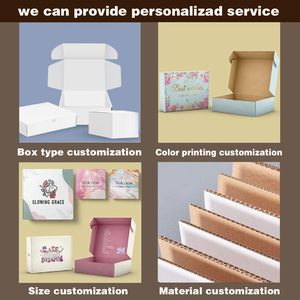 Tùy Chỉnh Màu Trắng Thân Thiện Với Môi Các Tông Sóng Quần Áo Hộp Bưu Phẩm Miếng Bọt Biển Lót Màu Đen Matte Cán UV Varnishing Cho Vớ - Product Image 5