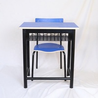 Fournisseurs de meubles scolaires en bois modernes Ensemble de tables et de chaises pour étudiants