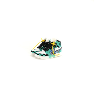 Moule à chaussures 3D Aj en forme de boîtier rigide, Série <span class=keywords><strong>Anime</strong></span> Aj1, Chaussures Nude aléatoires, Porte-clés, Breloques décoratives, Boîte mystère - Product Image 5