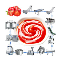 Orme Tomatensaus Maken Machine Lijn Kleine Tomatenpuree Ketchup Productielijn Voor Verkoop