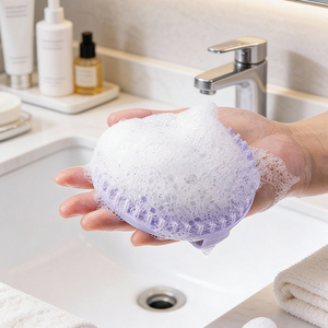 Cepillo de Baño de Silicona, Cepillo Exfoliante para Ducha, Cepillo para Espalda con Cerdas Suaves para Limpieza Profunda y Masaje - Product Image 2