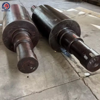 Rodillo de Respaldo de Acero Cromado de Alta Precisión Orged, Material 9Cr3Mo, Componentes del Eje Certificados ISO9001, Tamaño OD750*L1500
