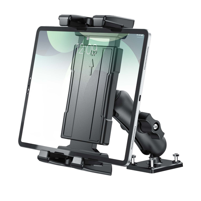 Universal Flexible Phone Tablet Stand Holder ABS Material Drill Base Mount Car Dashboard Wall Desk Home Truck Vehicle Compatible