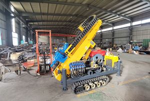 Plataforma de perforación de barrena <span class=keywords><strong>autopropulsada</strong></span> Plataforma de perforación de pozo de excavación de poste de utilidad hidráulica pequeña Máquina apiladora de orugas - Product Image 6