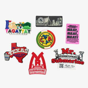 Imanes de Refrigerador Personalizados para Recuerdos de Boda, Adhesivos Magnéticos de Goma Suave para Refrigerador, Regalos Empresariales de PVC con Logotipo - Product Image 4