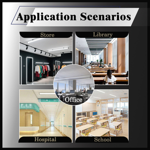 18 Wát 4ft <span class=keywords><strong>T8</strong></span> LED ống đôi đã kết thúc điện năng tiết kiệm năng lượng Glass Light cho siêu thị văn phòng bãi đậu xe - Product Image 3