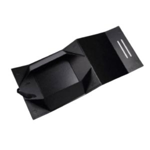 Cajas Rígidas de Cartón Corrugado Kraft con Asa de Aluminio y Cierre Magnético, Impresión a Cuatro Colores, Logotipo Personalizado para Caja de Regalo de Papel - Product Image 5