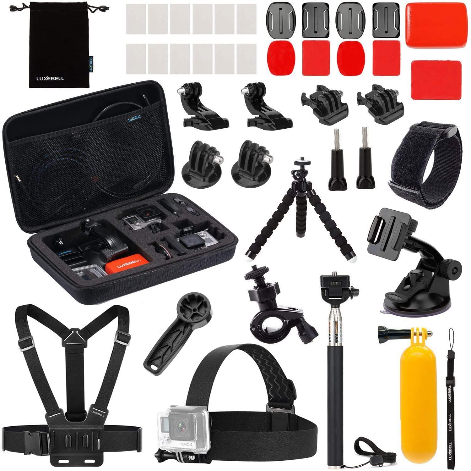 50 in 1 Action Camera Accessories Kit Set for Gopro Accessories 9 8 Xiaomi Yi 1 AKASO Crosstour APEMAN Universal