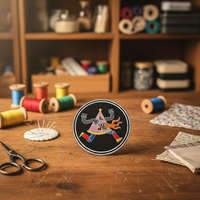 Accessoires vestimentaires haut de gamme personnalisés brodés, respectueux de l'environnement, patchs tissés en chenille de créateur, alphabet, fleur, cœur