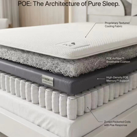 Matelas Bébé POE en Promotion avec Design Ergonomique Lavable et Séchage Rapide pour Confort et Soutien du Lit de Bébé