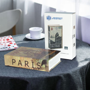 Coffre-fort à livre Shuaima Custom Paris2 avec serrure à clé, utilisation à domicile et à l'<span class=keywords><strong>hôtel</strong></span>, stockage sécurisé multidimensionnel, produit prêt pour le marché localisé - Product Image 3