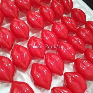 ISMAN ขายส่ง กระปุกครีมเปล่ารูปทรงริมฝีปากสีแดงชมพู ขนาด 10 กรัม บรรจุภัณฑ์ลิปบาล์ม ลิปกลอส สำหรับ<span class=keywords><strong>สาว</strong></span>ๆ - Product Image 4