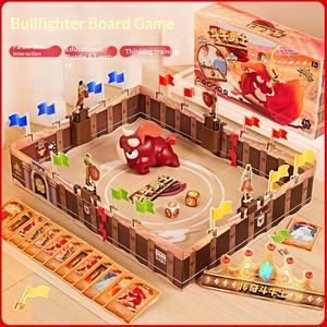 Juego <span class=keywords><strong>de</strong></span> Mesa <span class=keywords><strong>de</strong></span> Toreo, Juego <span class=keywords><strong>de</strong></span> Mesa <span class=keywords><strong>de</strong></span> Juguete para Niños, Clase <span class=keywords><strong>de</strong></span> Rompecabezas, Mesa <span class=keywords><strong>de</strong></span> Batalla para Dos Personas, Juego Interactivo para Padres e Hijos - Product Image 1