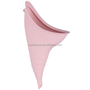 Dispositivo urinario portátil de silicona suave para acampar para mujer, urinario de pie para orinar, urinario para mujer, dispositivo urinario femenino - Product Image 2